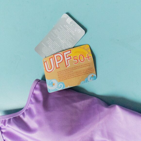 NWT Disney Purple Orange Minnie Mouse One Piece Swimsuit Size US 2X - Picture 3 of 5